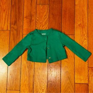 Baby Girl St Patrick’s Day Snap Cardigan Kelly Green Carters 9 Months